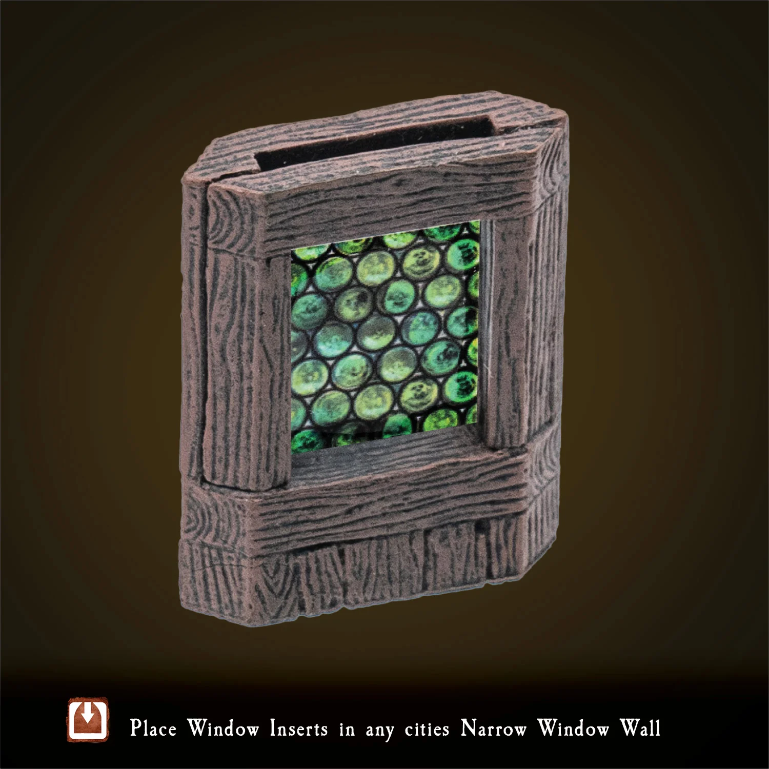 Large Treasure Chest - Wood Character (Unpainted) - Image 3