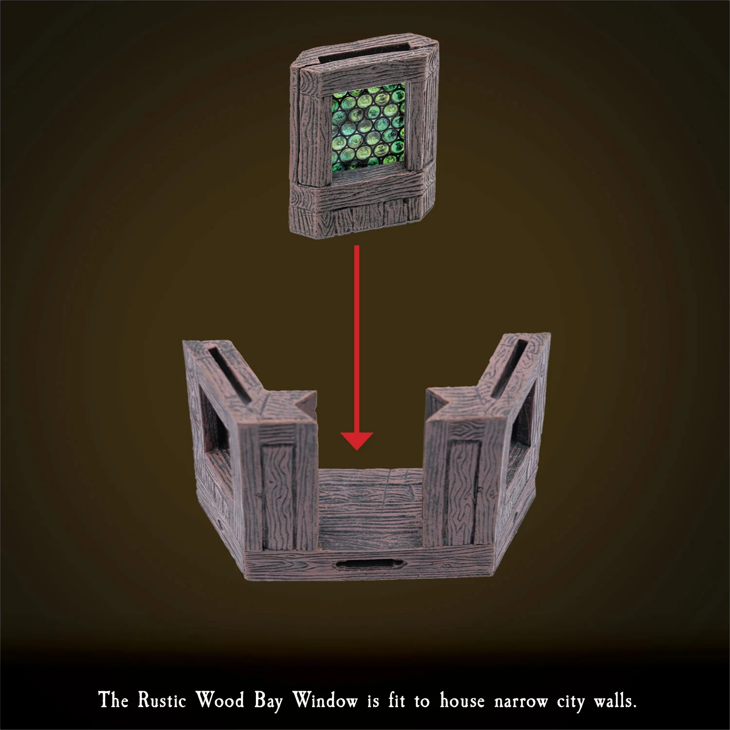 Large Treasure Chest - Wood Character (Unpainted) - Image 4