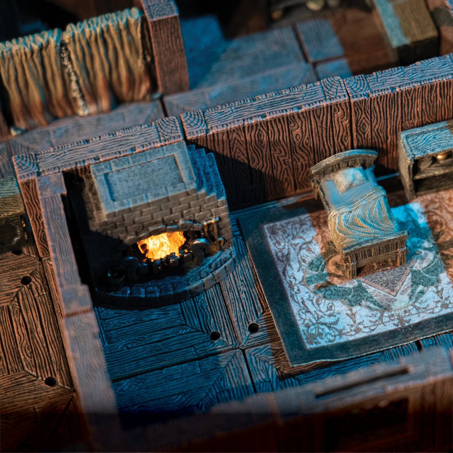 Large Treasure Chest - Lowtown Dressing (Unpainted) - Image 5