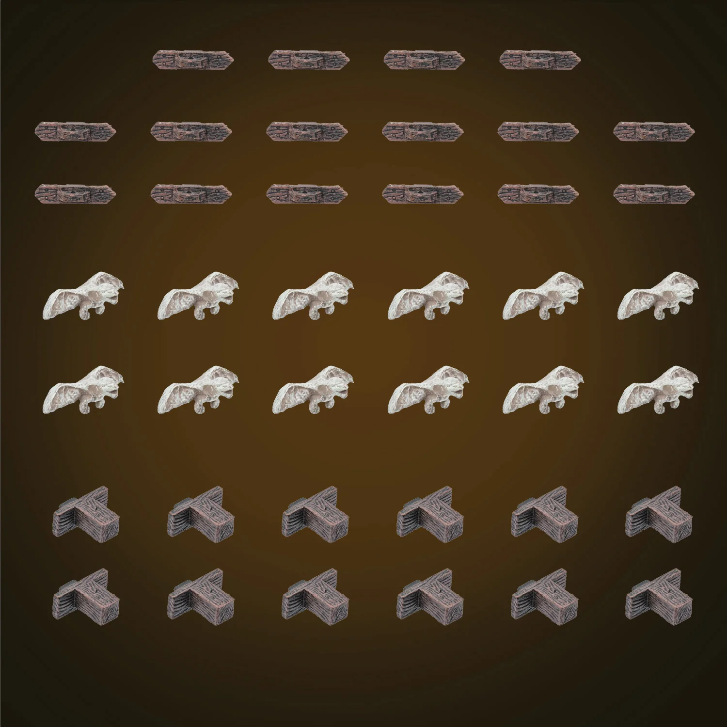 Small Treasure Chest - Biscuit Hole Fillers (Unpainted)