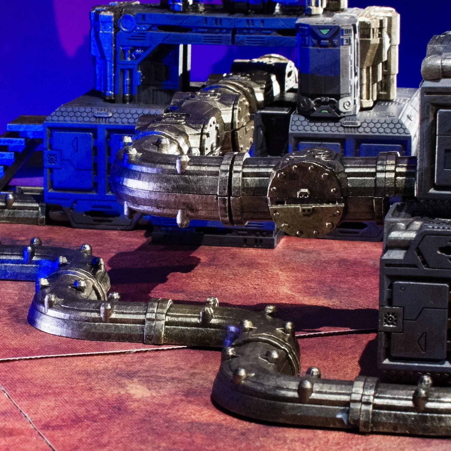 Terrain Tray Two-pack 6"x12": Alien Planet / Tech floor - Image 4