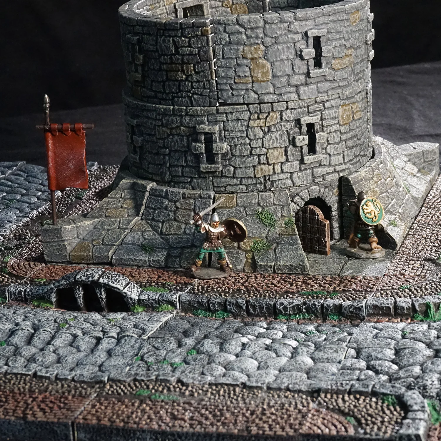 Batter Base Large Tower (Painted) - Image 3
