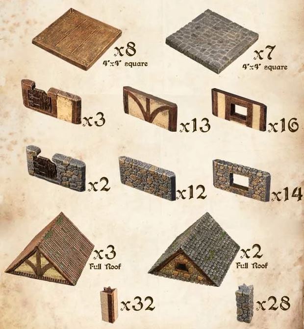 Capital City Set (Unpainted)