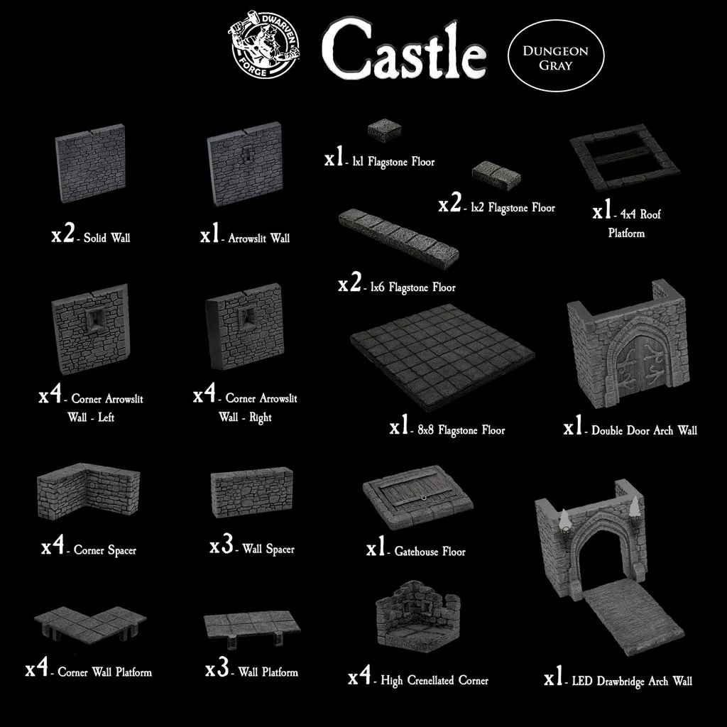 Castle Set (Unpainted) - Image 2
