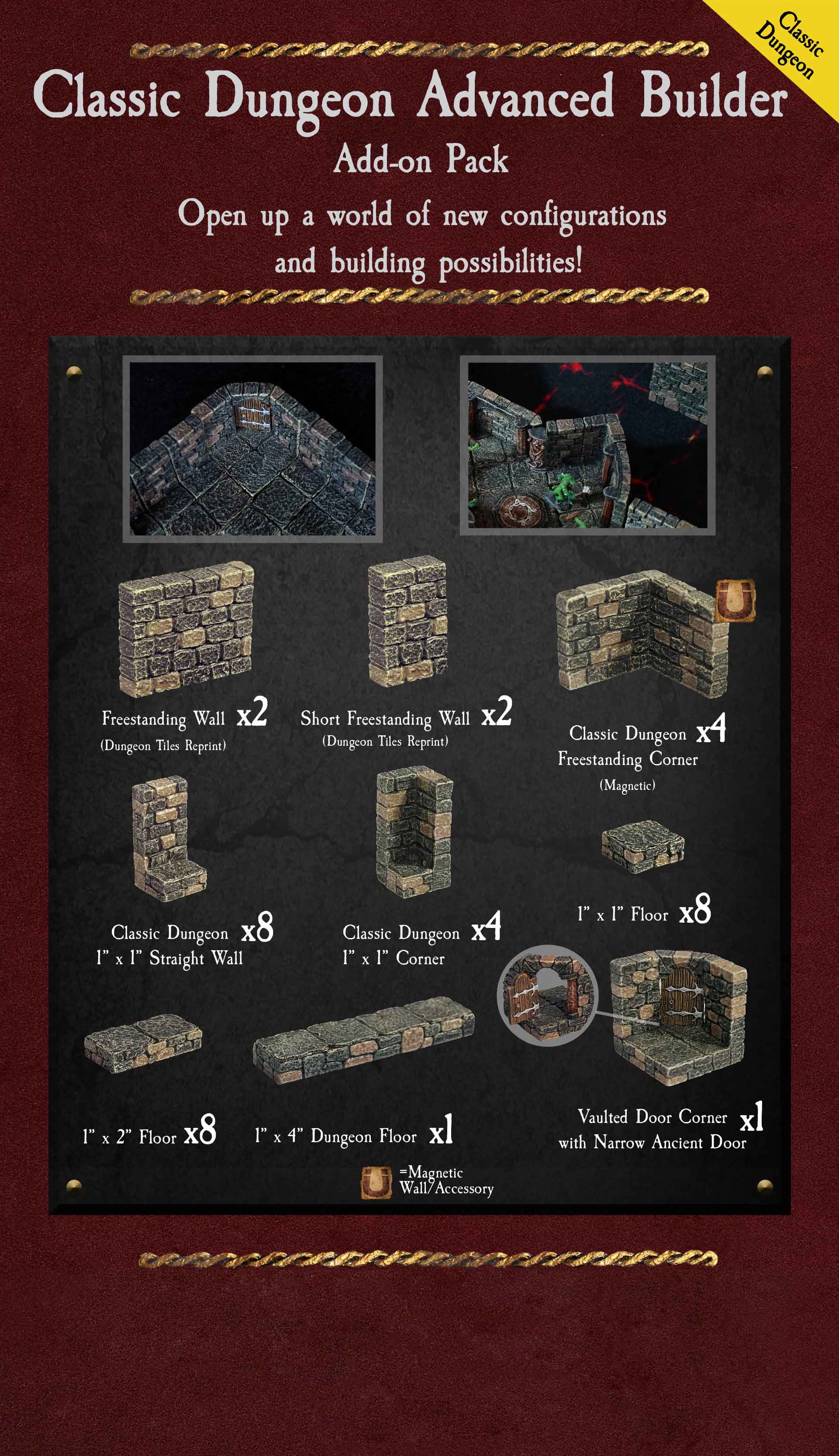 Classic Dungeon Advanced Builder (Unpainted)