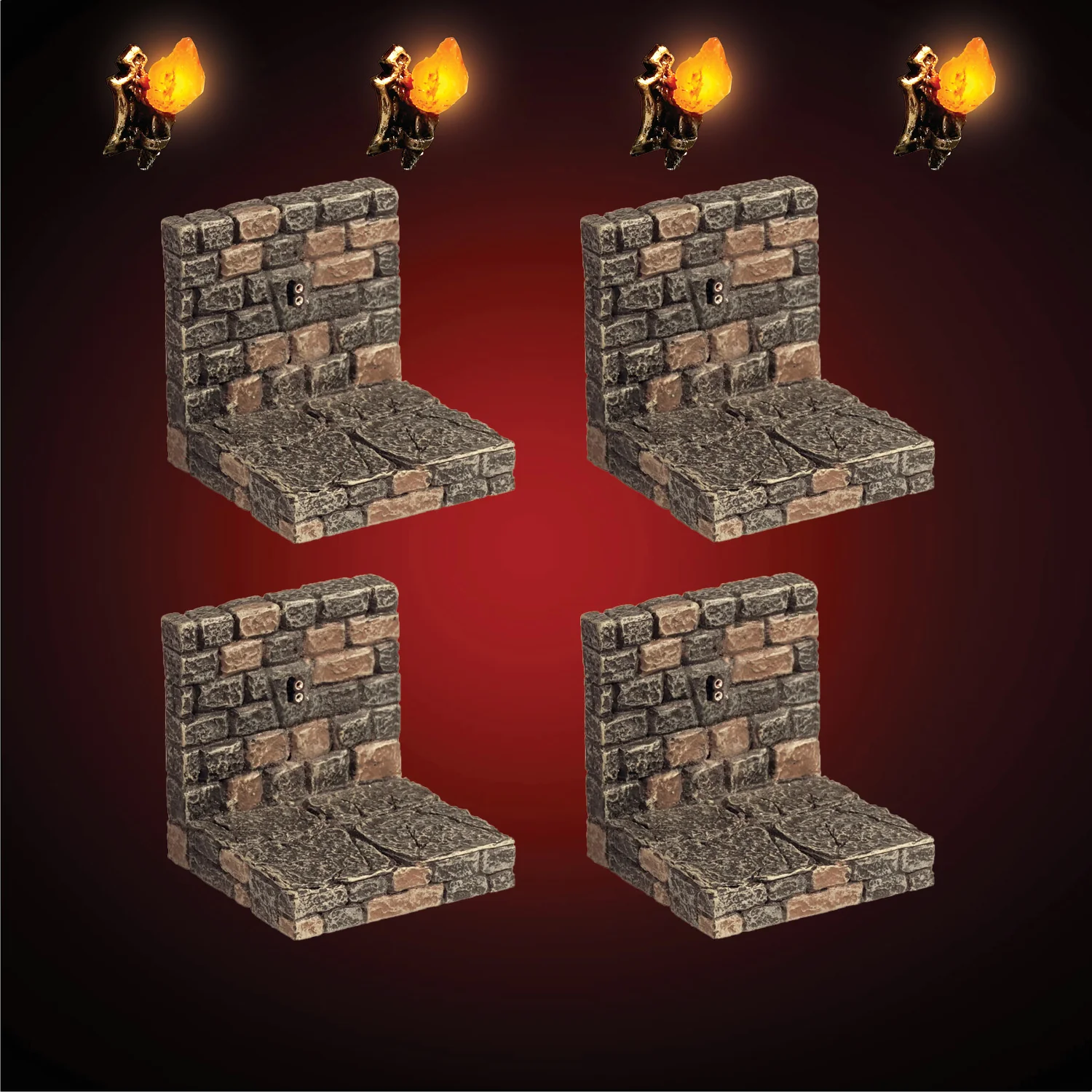 Classic Dungeon LED Walls (Unpainted)
