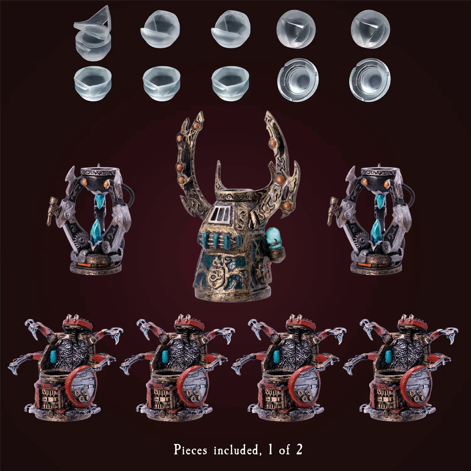 Artificer Reliquaries - Seven-die Display - Image 2