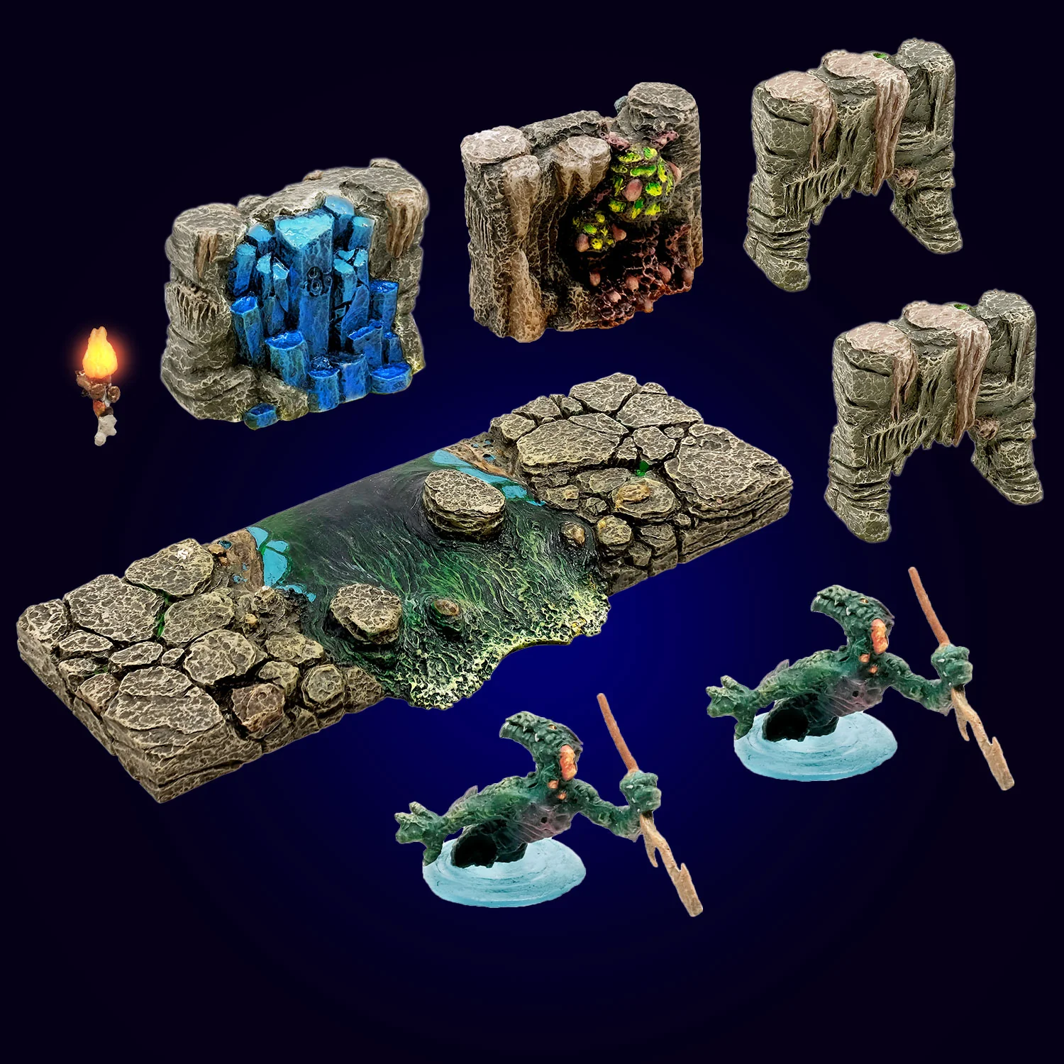 Savage Gorge Adventure Pack (Painted)