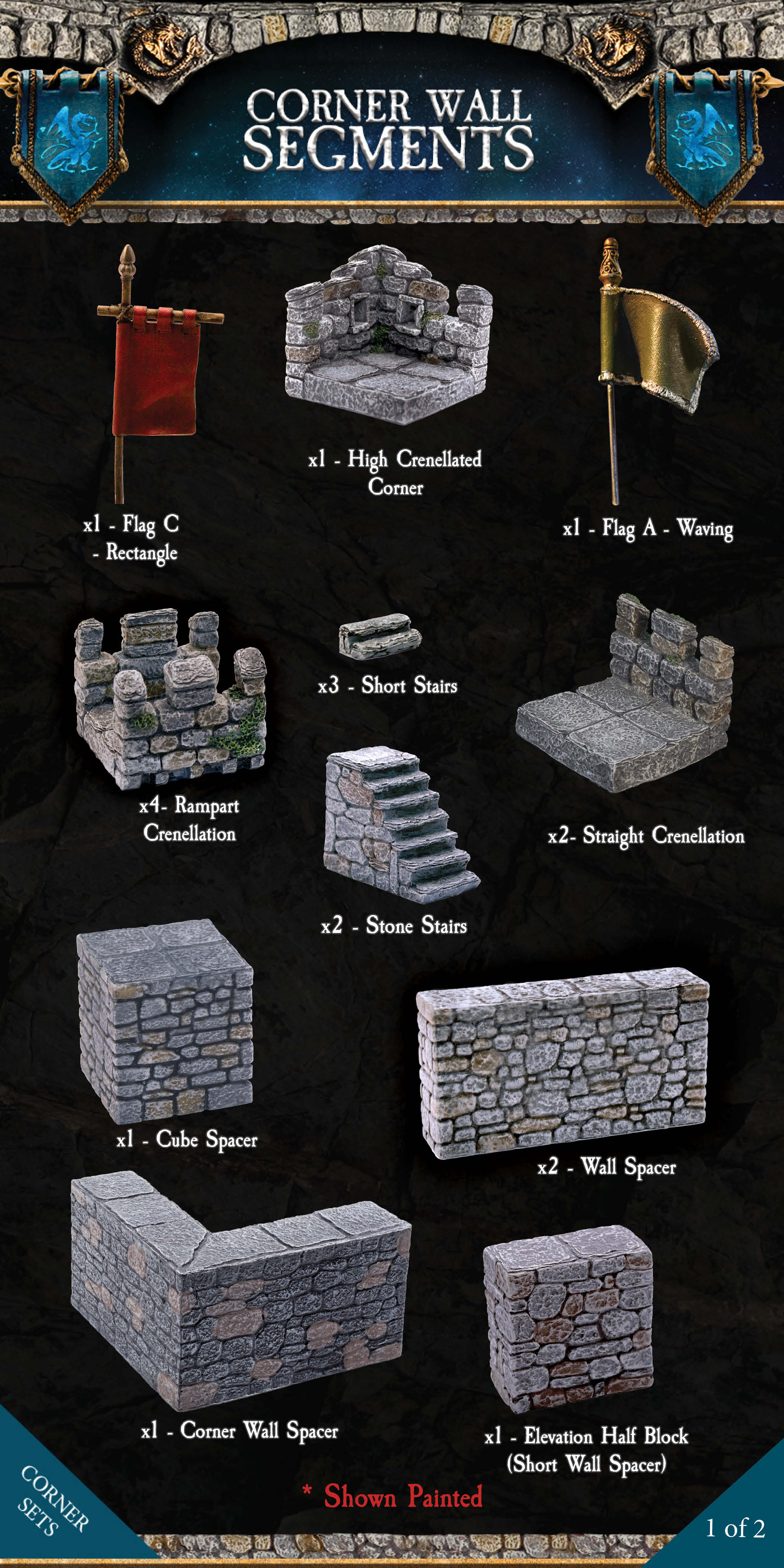 Corner Wall (Unpainted) - Image 3