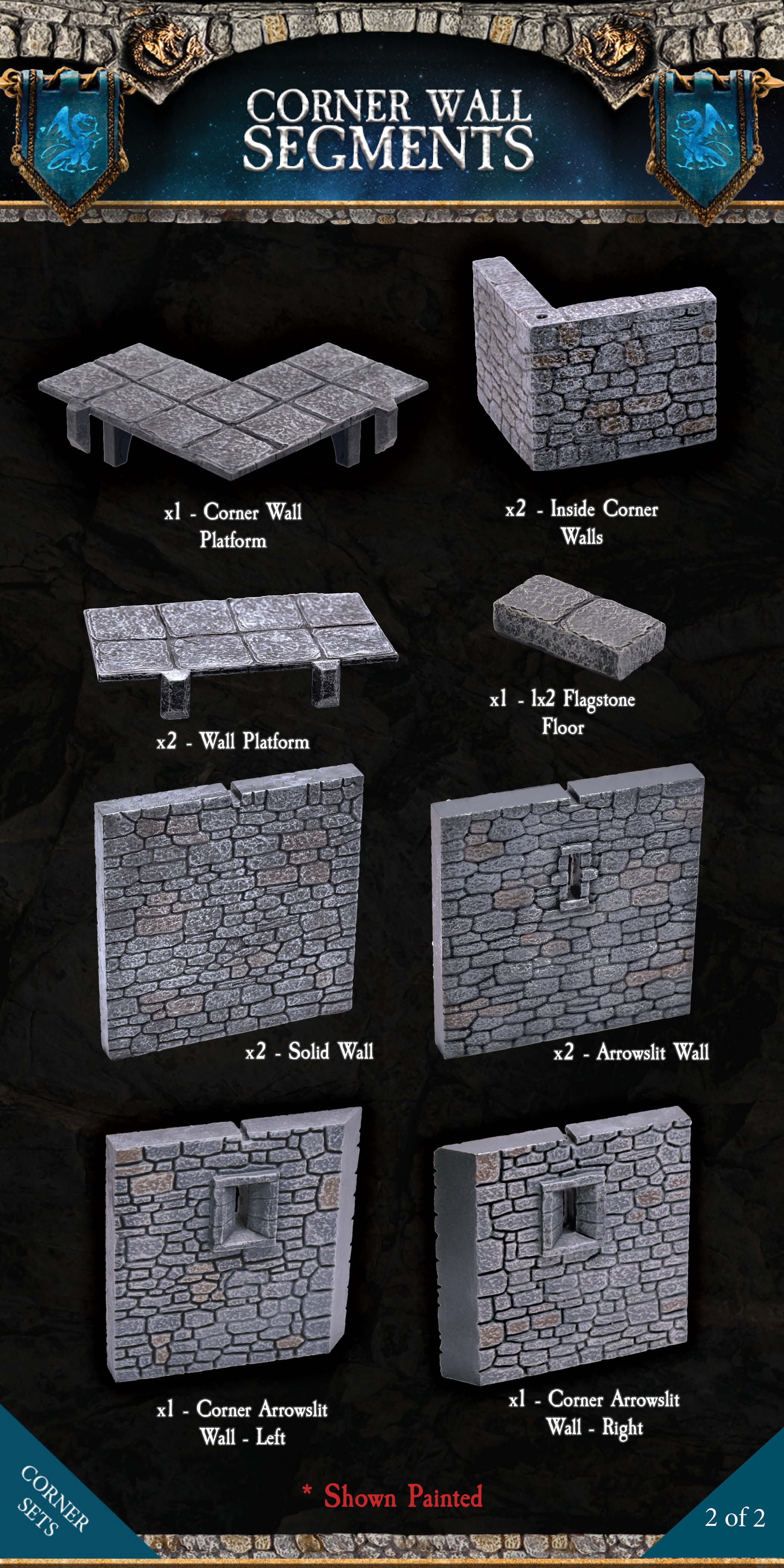 Corner Wall (Unpainted) - Image 4