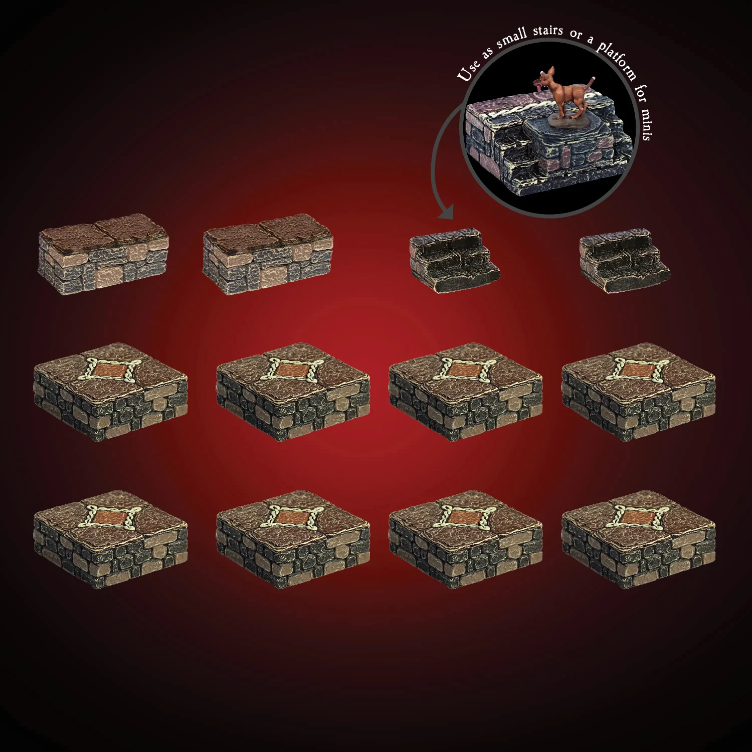 Dais Platforms (Painted)