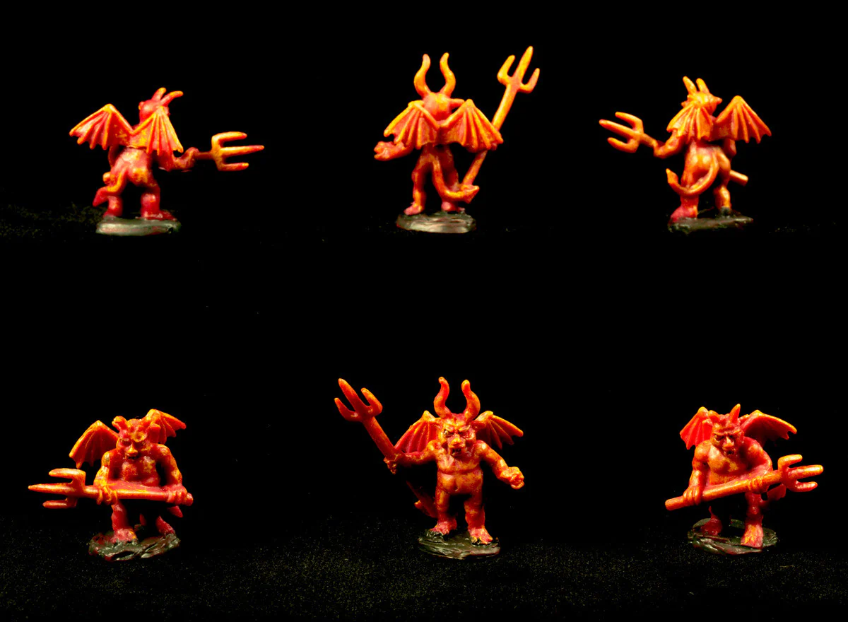 Devil Newts (Painted)