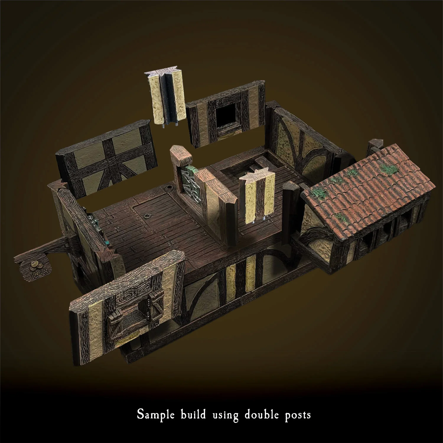 Double Posts Add-On Pack (Unpainted) - Image 2