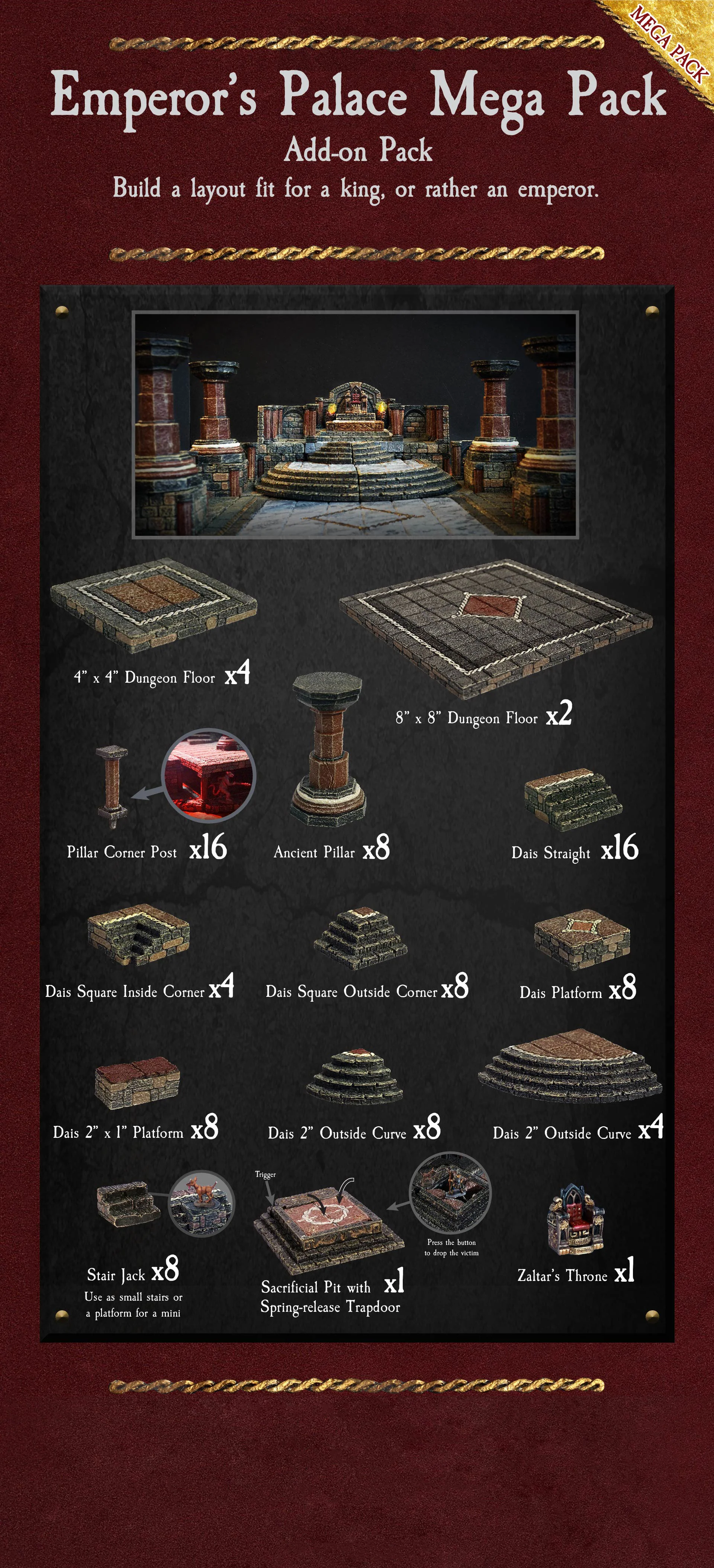 Emperor's Palace Mega Pack (Unpainted)