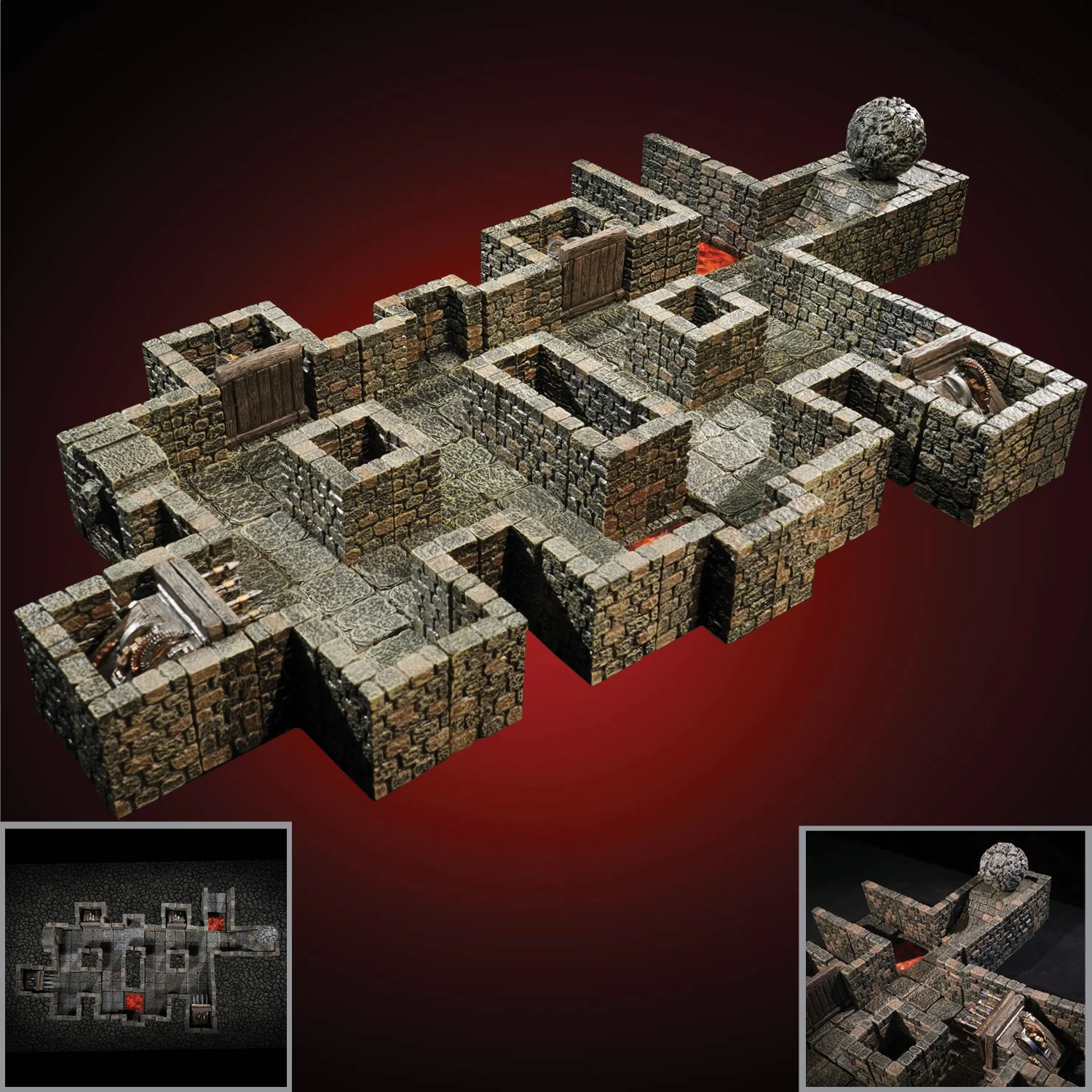 Encounter 11: Doomroller's Labyrinth (Painted)