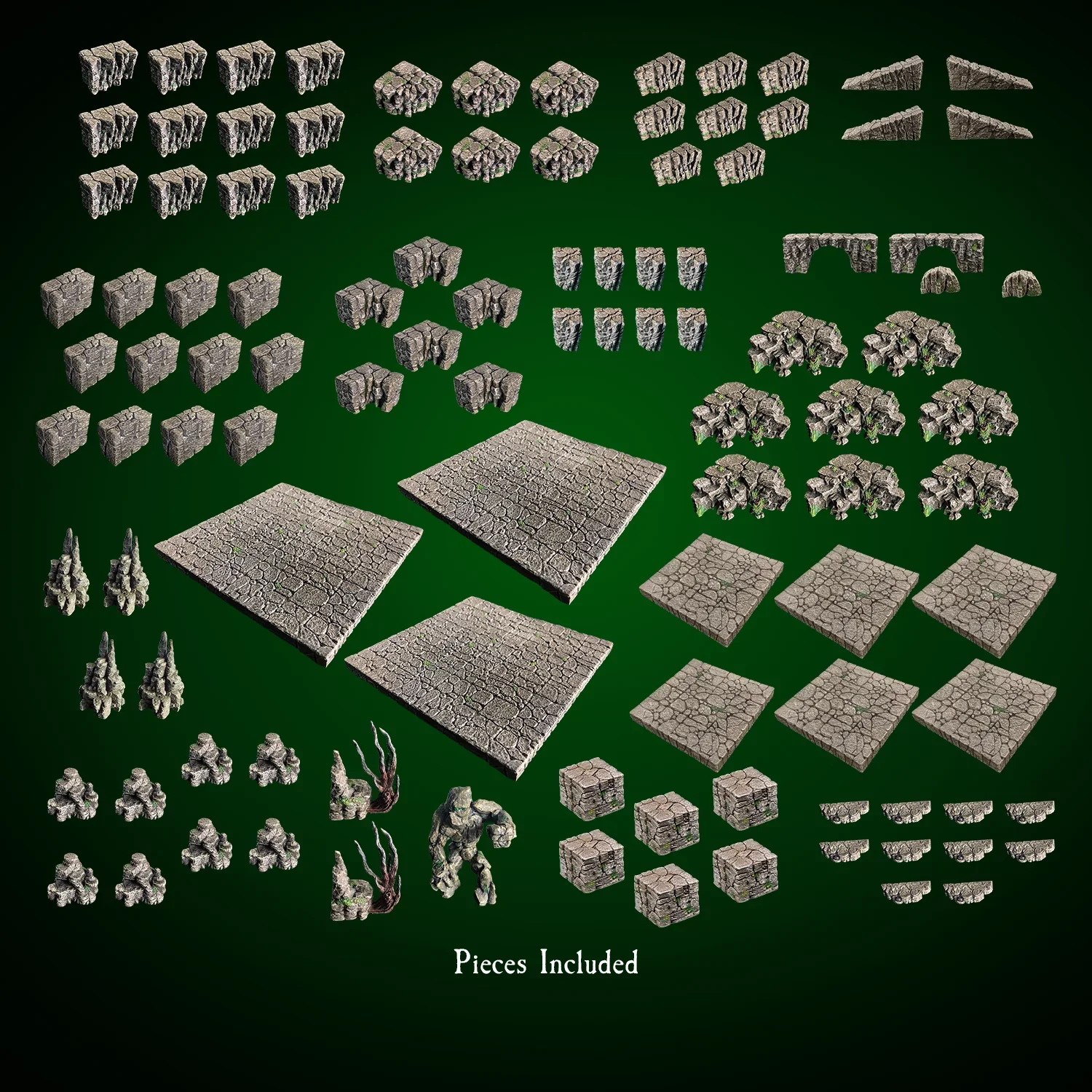 Erinthor Mountains Set (Unpainted)