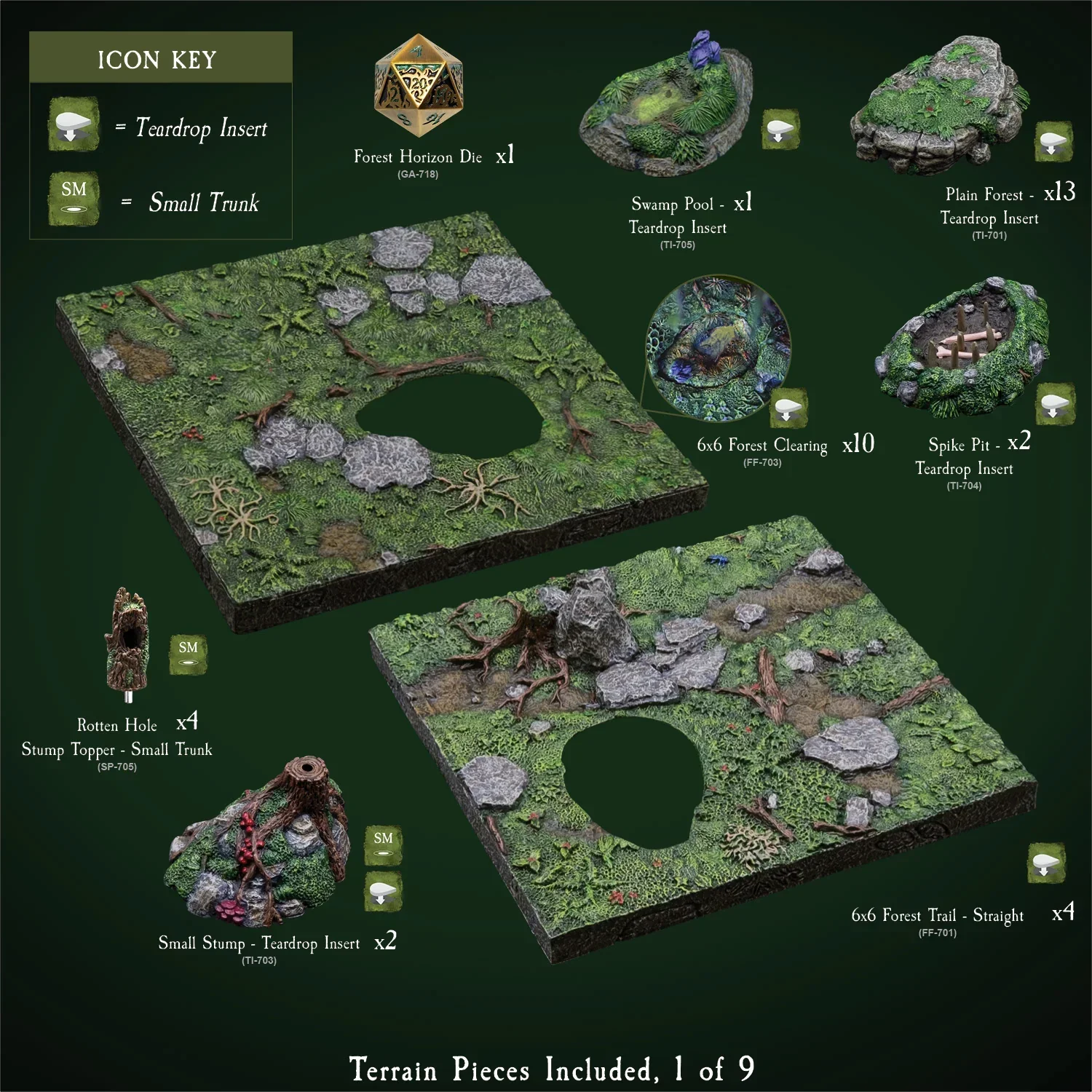 Forest Mega Build - "Titanstooth Glade" (Unpainted) - Image 2