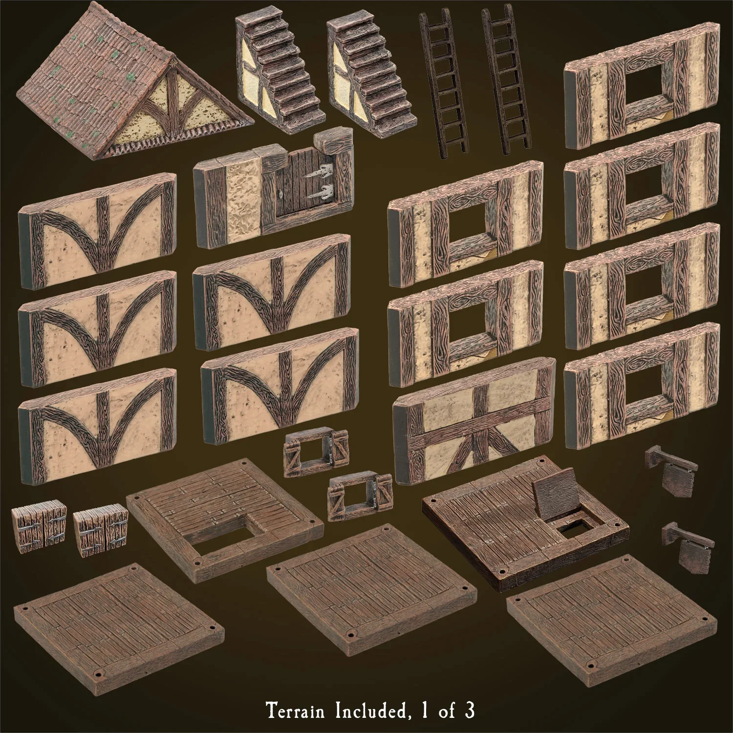 Hamlet: City Mega Set (Unpainted) - Image 2