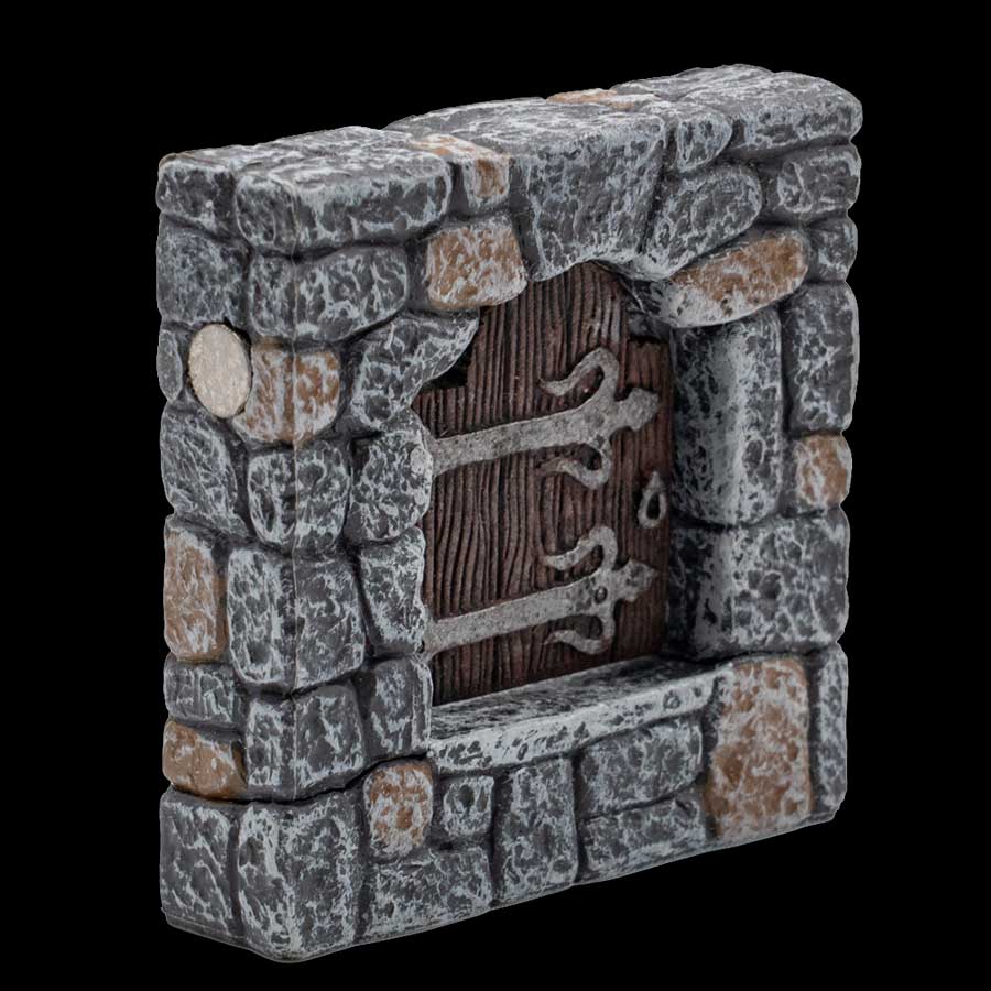 Door Insert Wall & Castle Door (Painted) (2 parts)