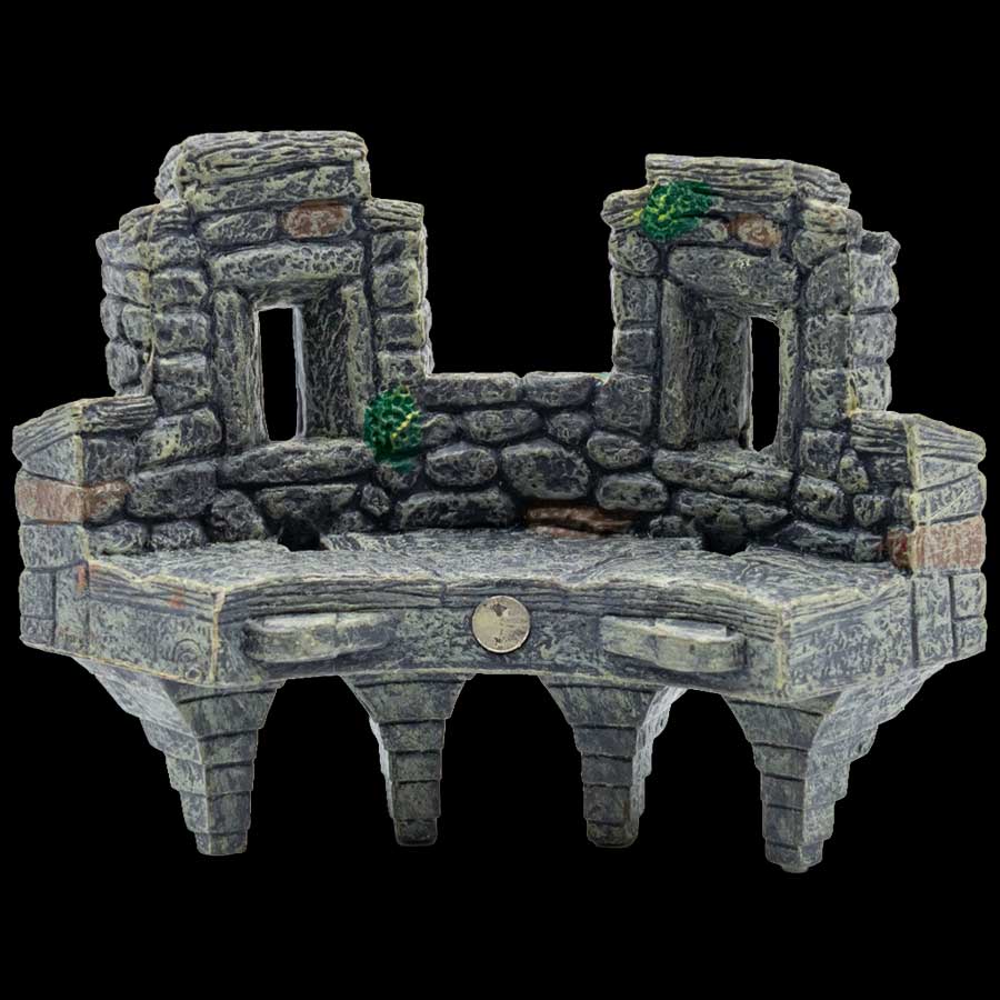Curved Battlement (Painted)