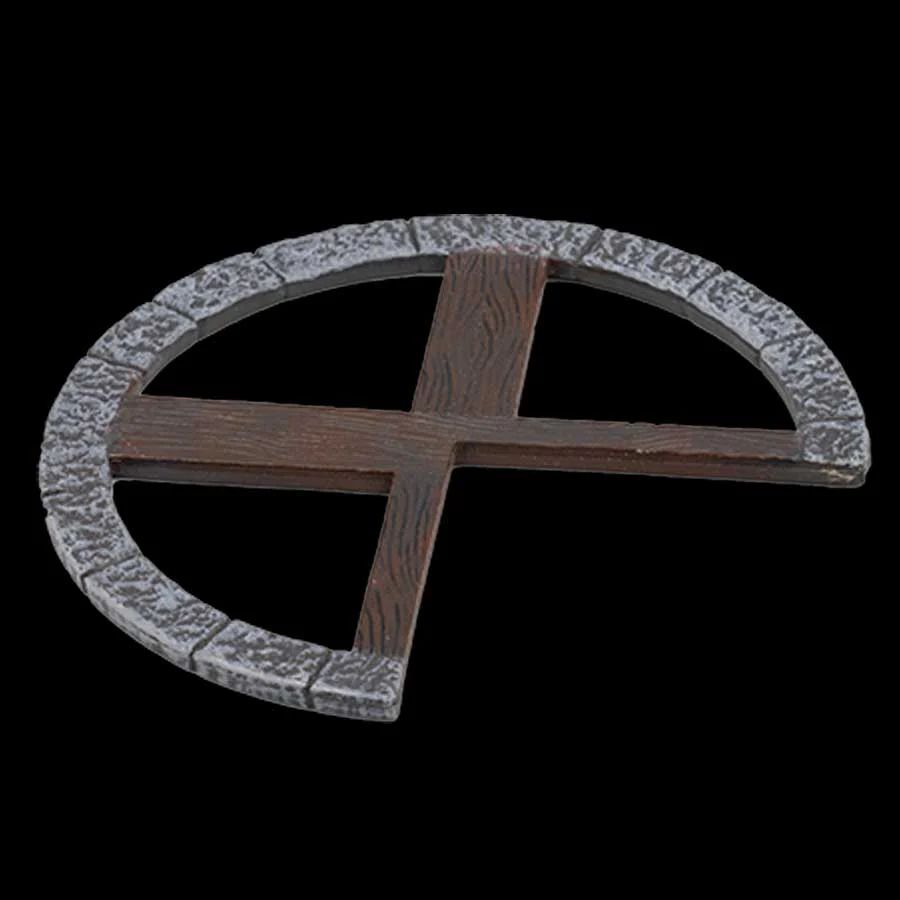 4in Tower 3/4 Roof Platform (Painted)