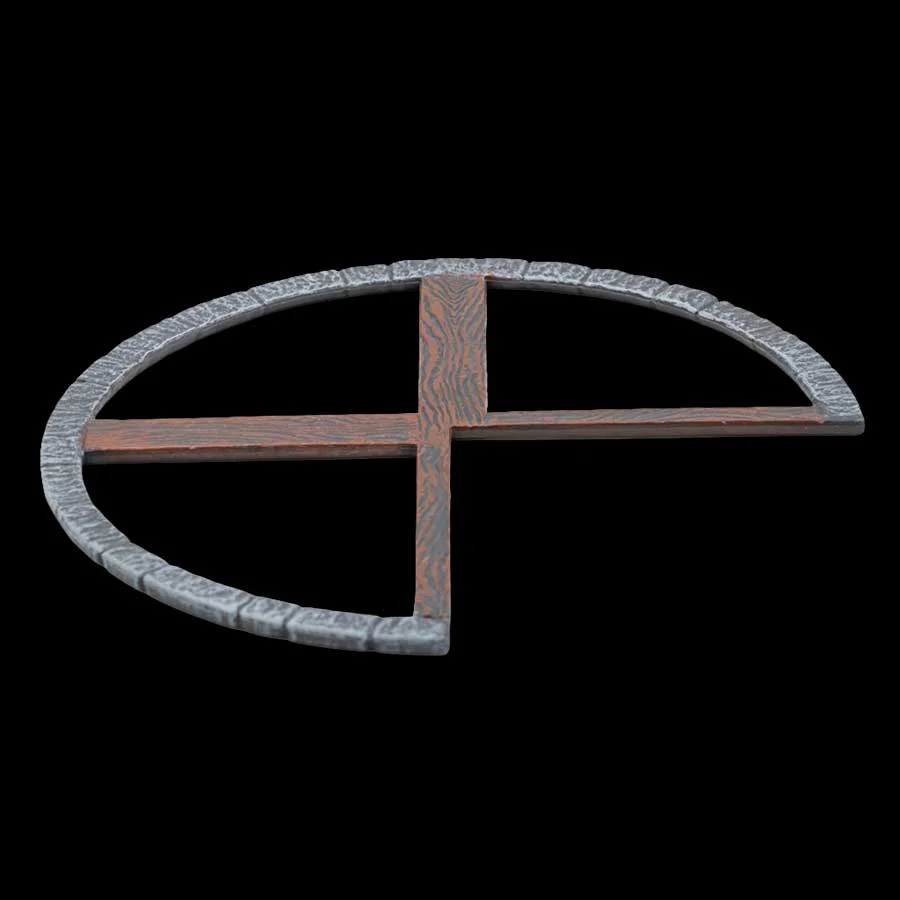 6" Tower Roof Platform 3/4 (Unpainted)