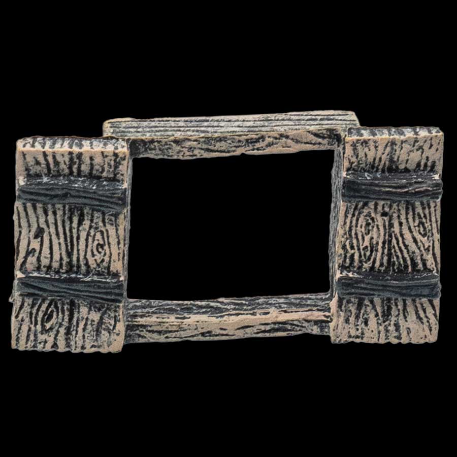 Open Rustic Shutters - Window Insert (Painted)