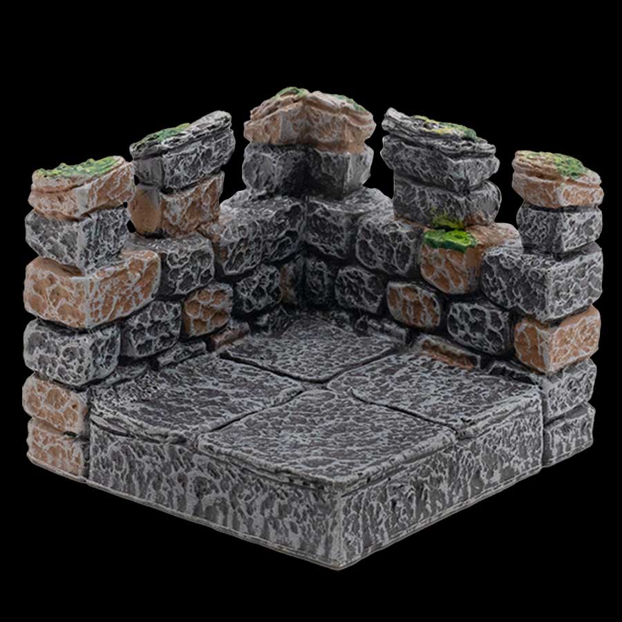Crenellated Corner (Unpainted)