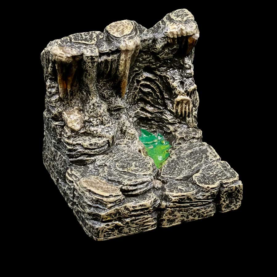 Straight Cavern Puddle Wall (Painted)