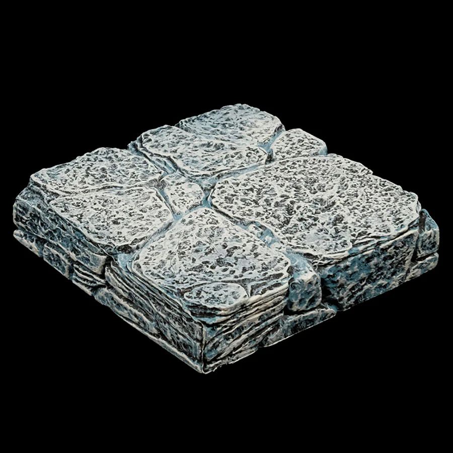 2x2 Cavern Floor - Ice (Painted)