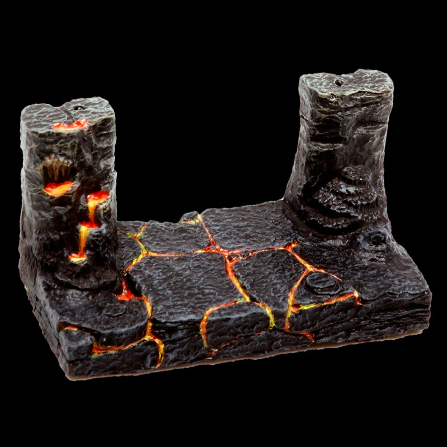 Cavern Double Door Wall - Lava (Painted)