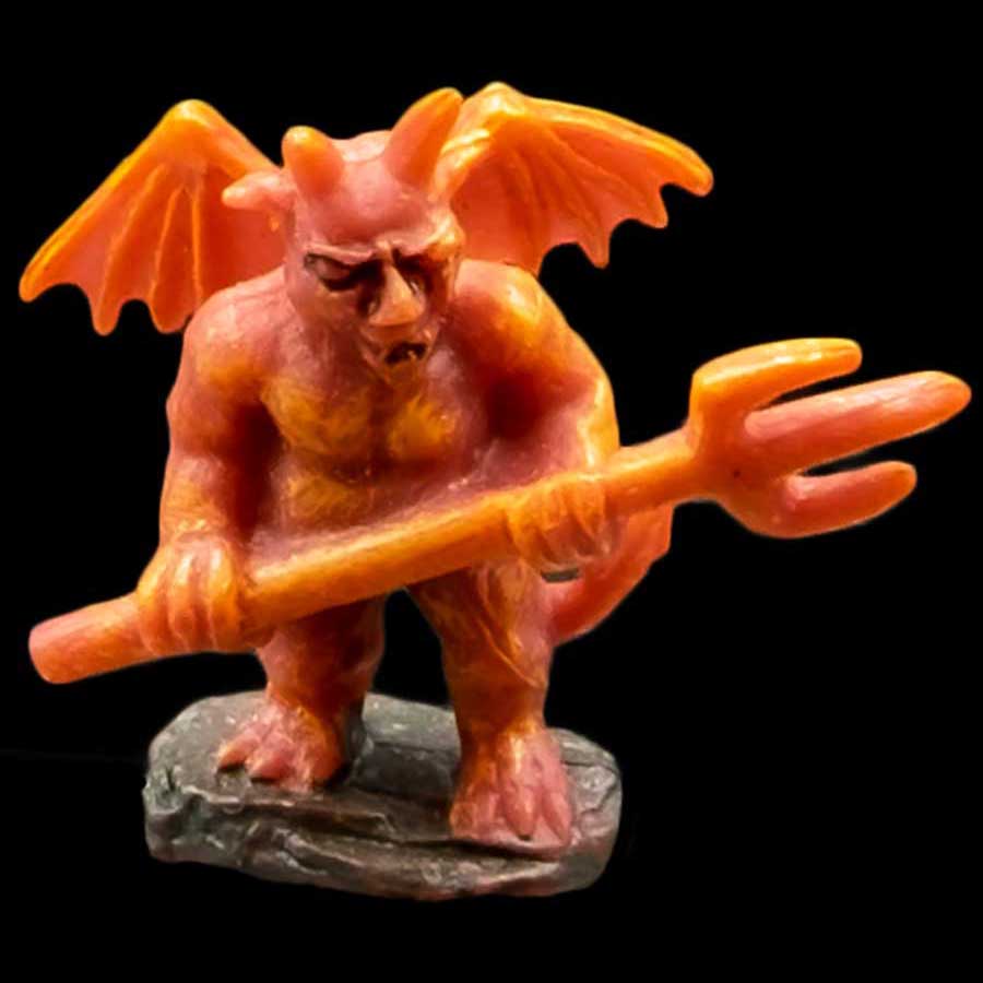 Devil with Pitchfork B (Unpainted)