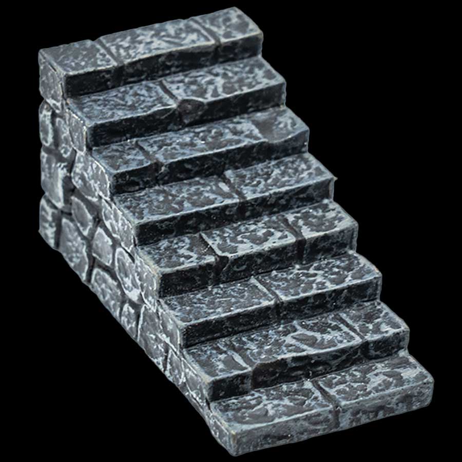 1x2 Cobblestone Stairs (Painted)