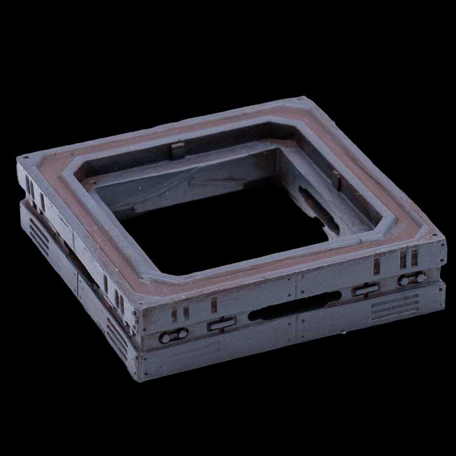 2x2 Alpha Trapdoor Floor (Painted)