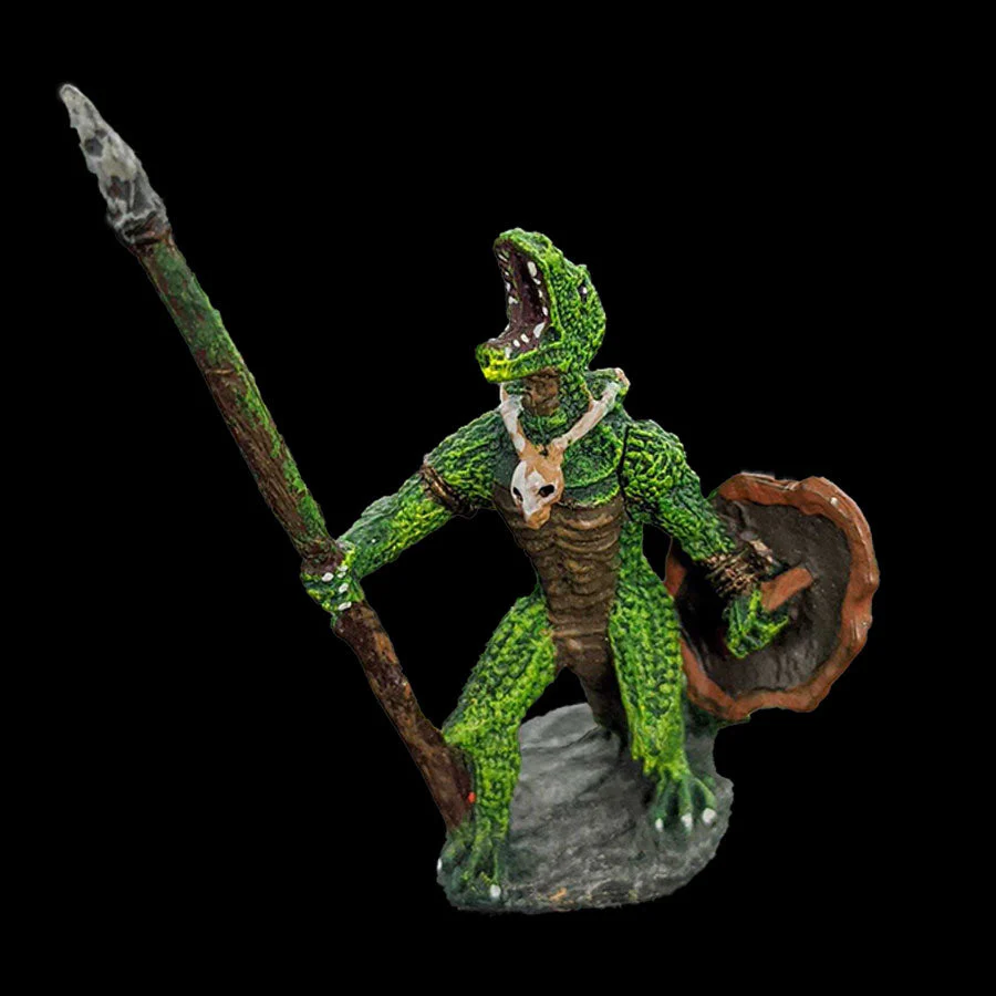 Lieutenant w/spear & shield (Unpainted)