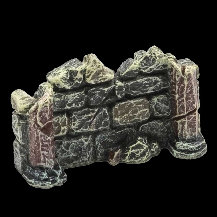 Ruined Freestanding Vaulted Wall (Painted)