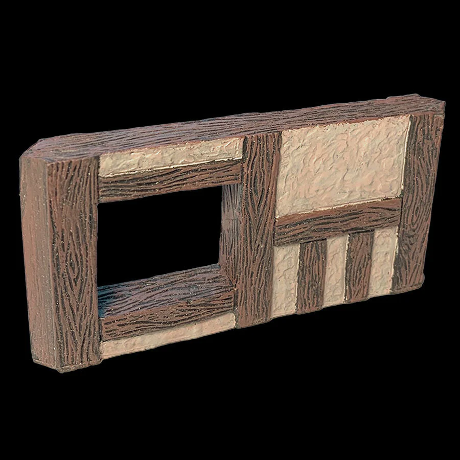 Tudor Offset Window Wall (Painted)