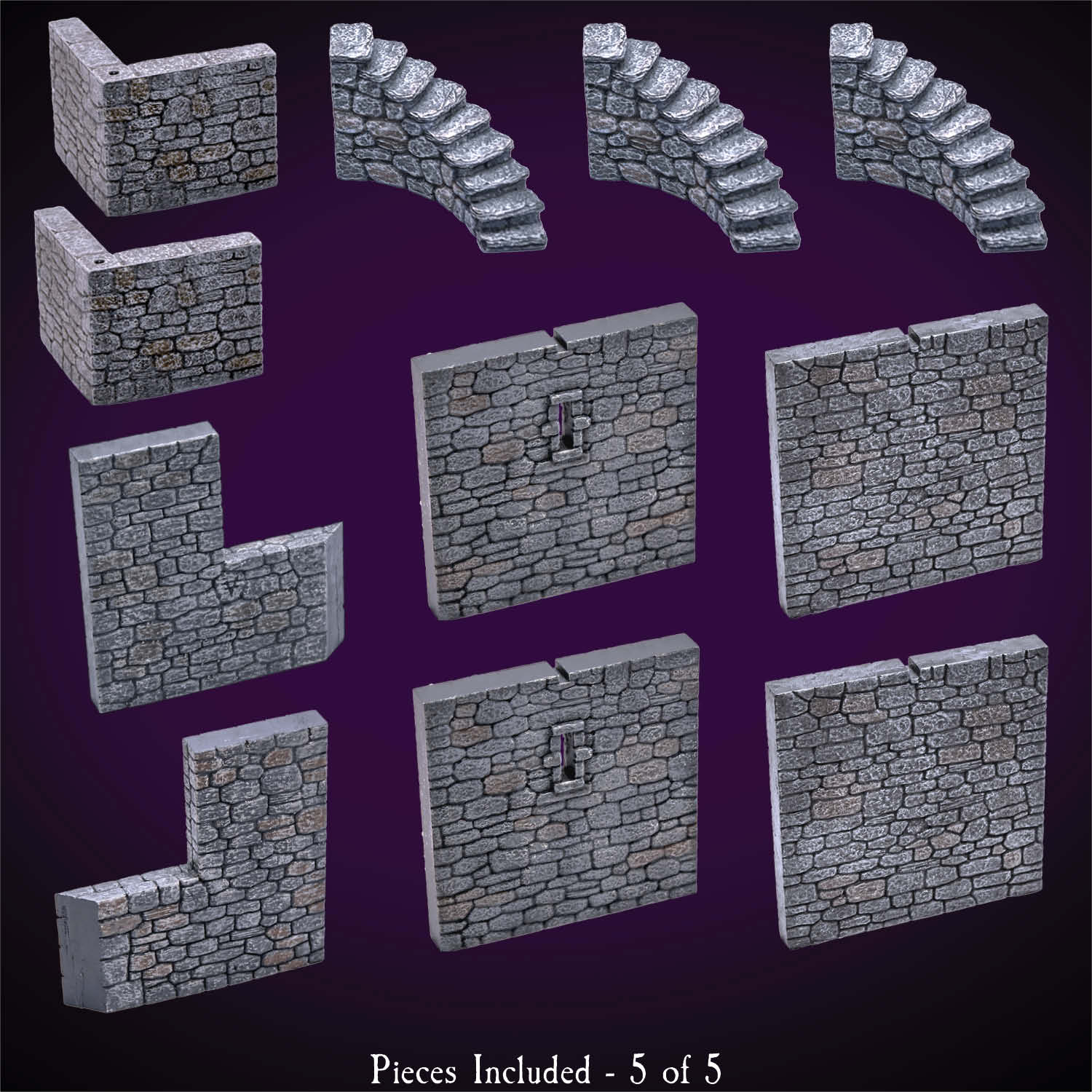 Large Corner Tower (Painted) - Image 6