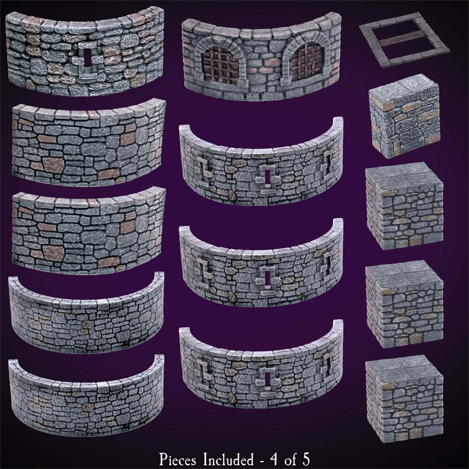 Large Corner Tower (Unpainted) - Image 5