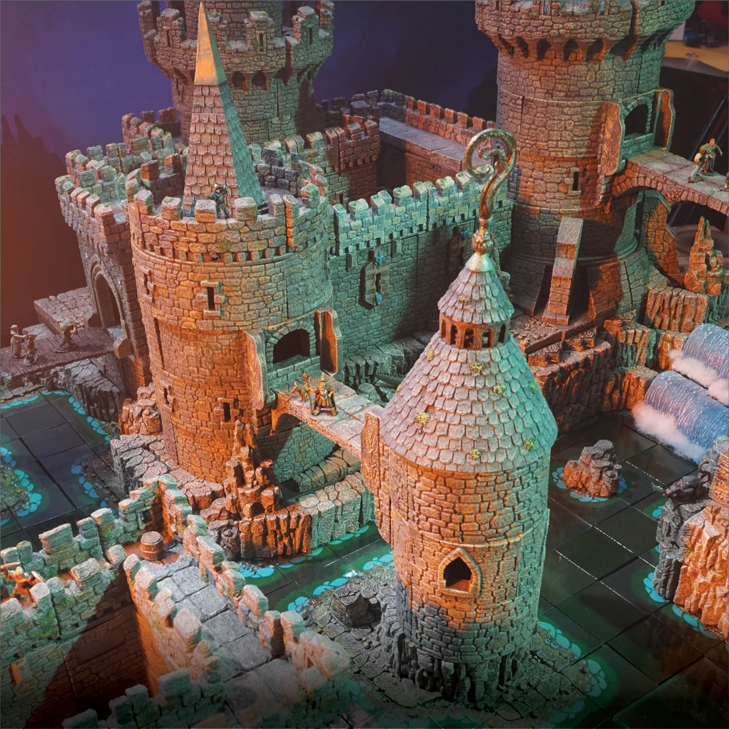 Large Tower Roofs Pack (Unpainted) - Image 3