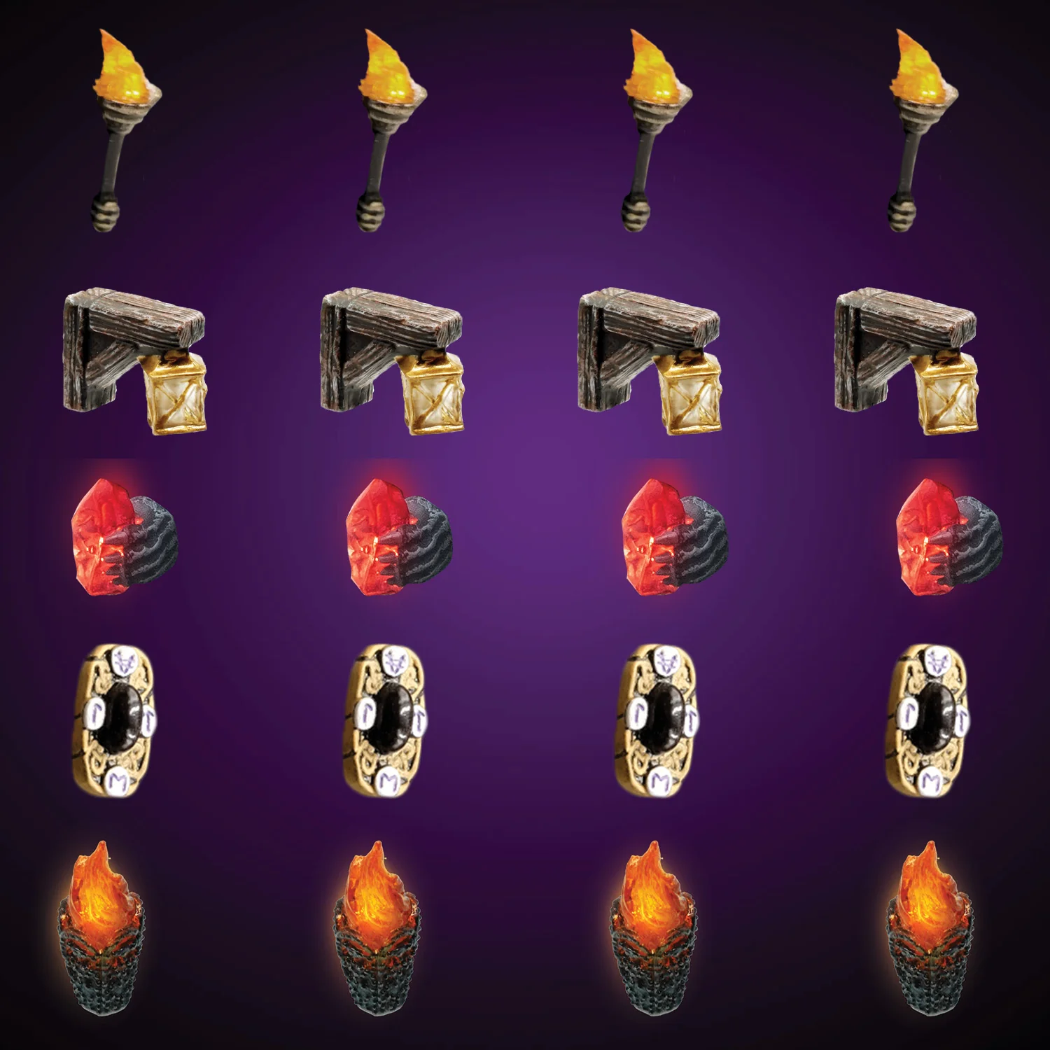 LED Elements Assortment (Unpainted)