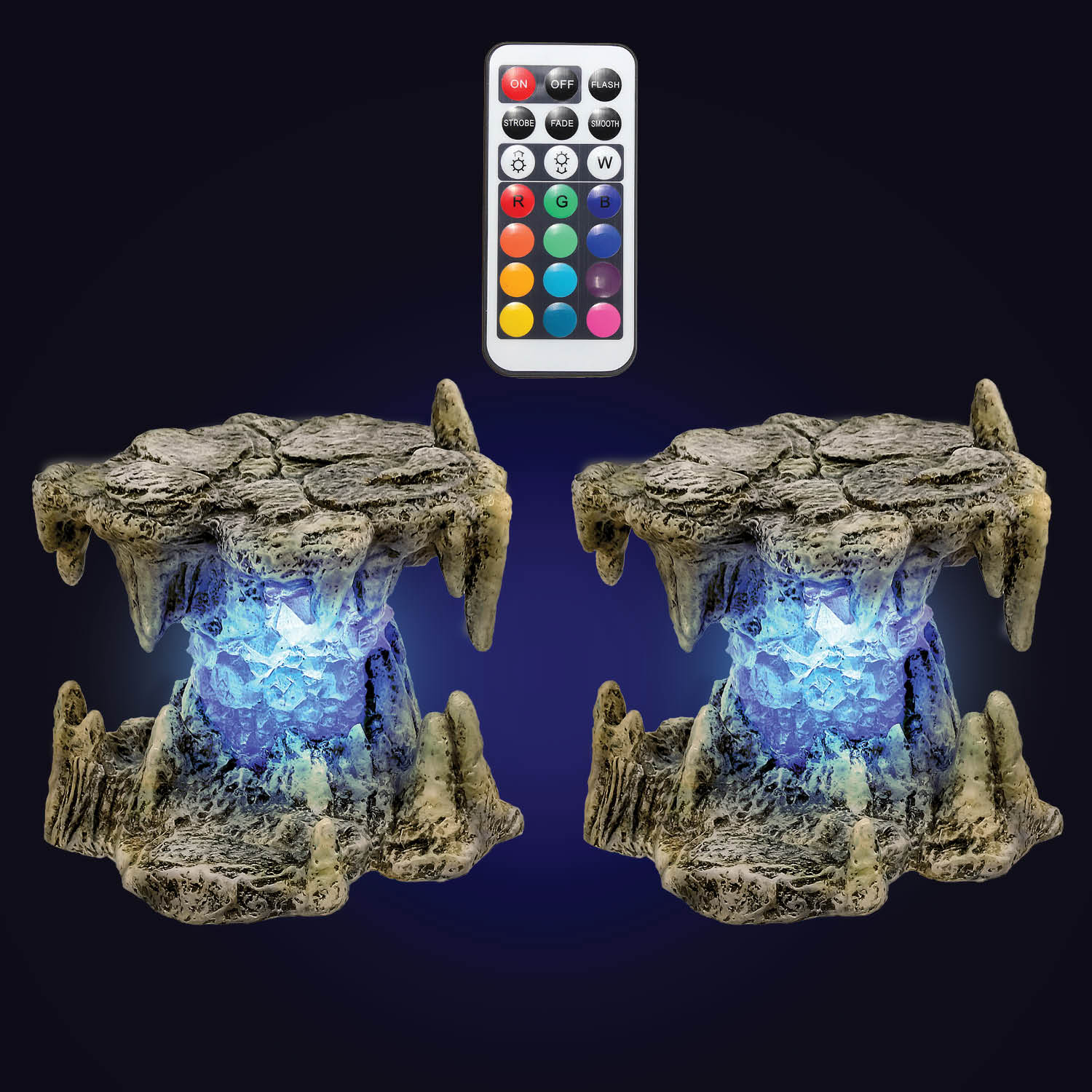LED Runic Columns - Standard Cavern (Unpainted)