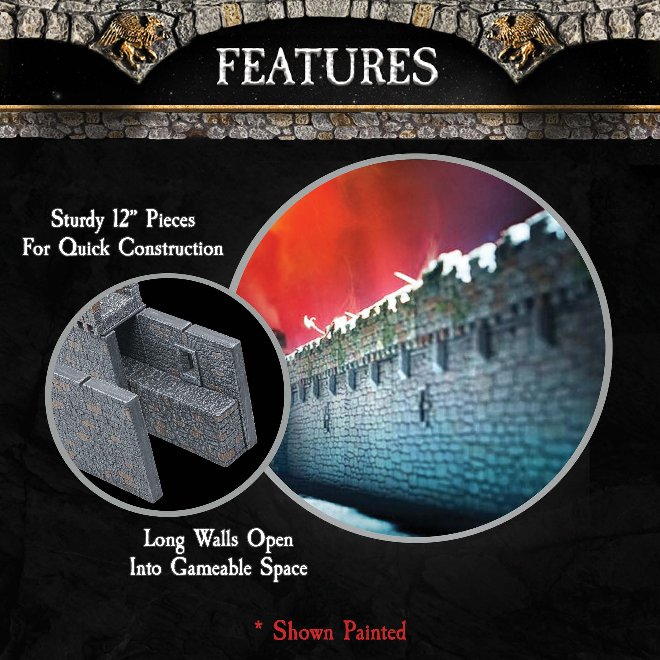 Long Wall (Unpainted) - Image 2