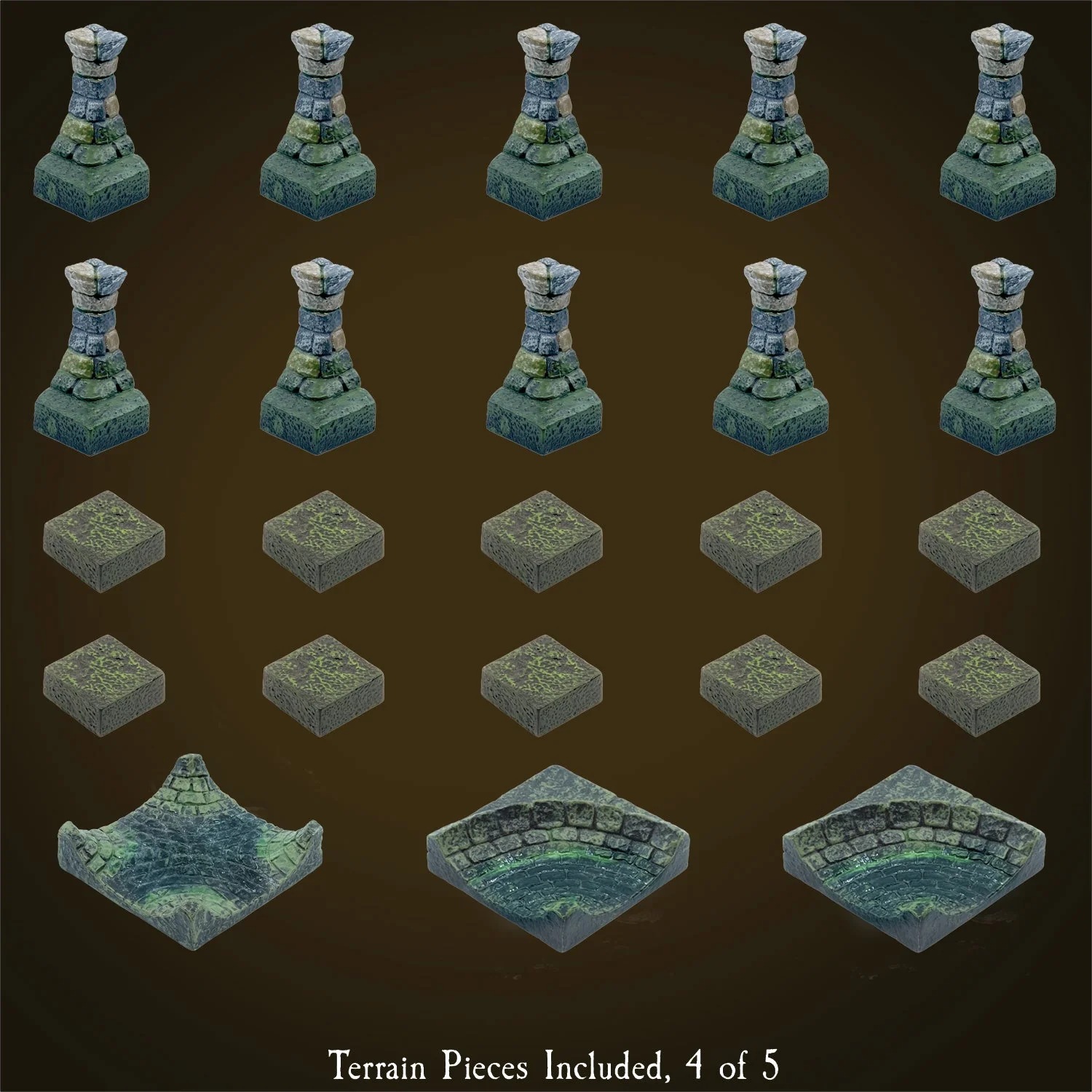 Monster Sewer Set (Painted) w/Anchor Magnets - Image 6