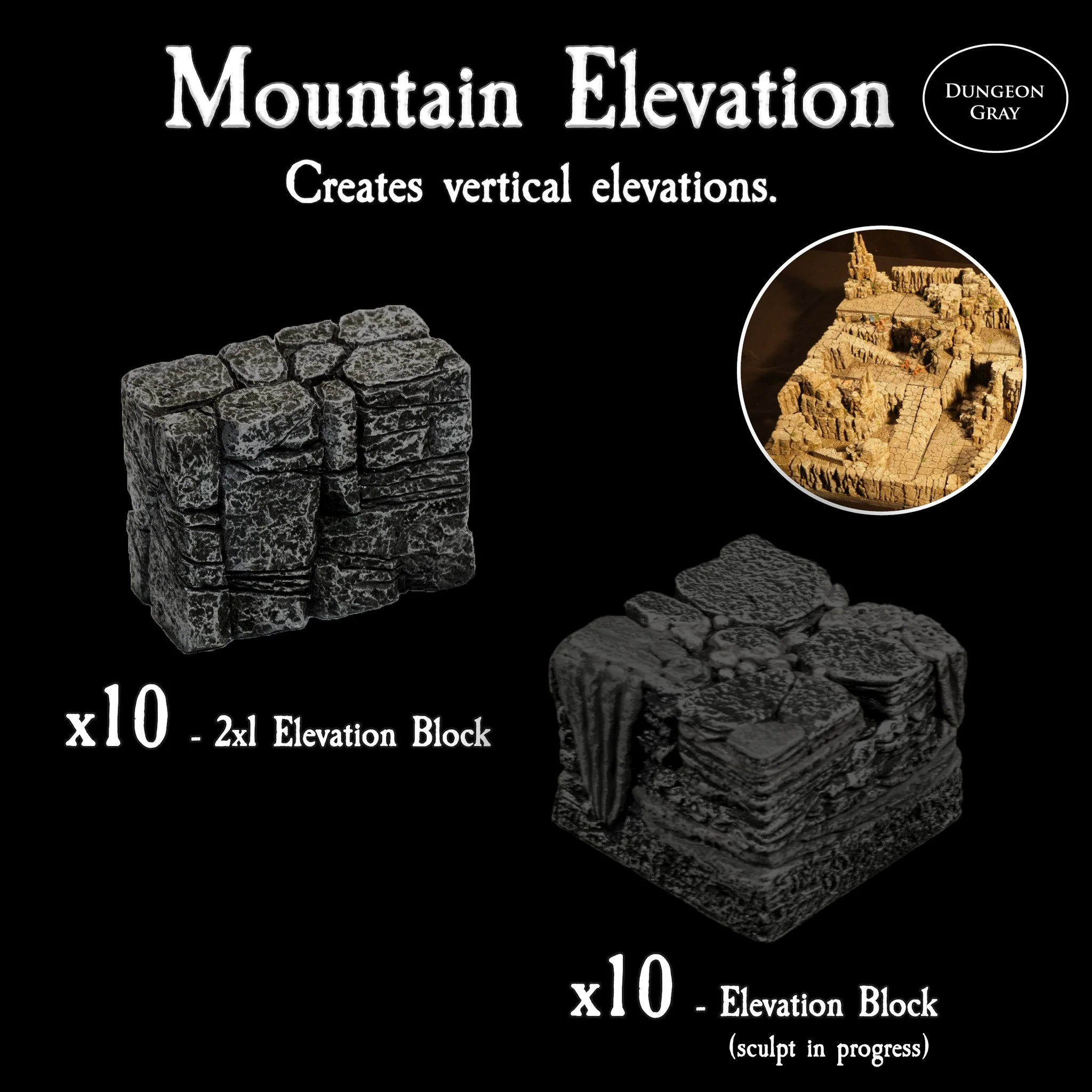 Mountain Elevation Pack (Unpainted)