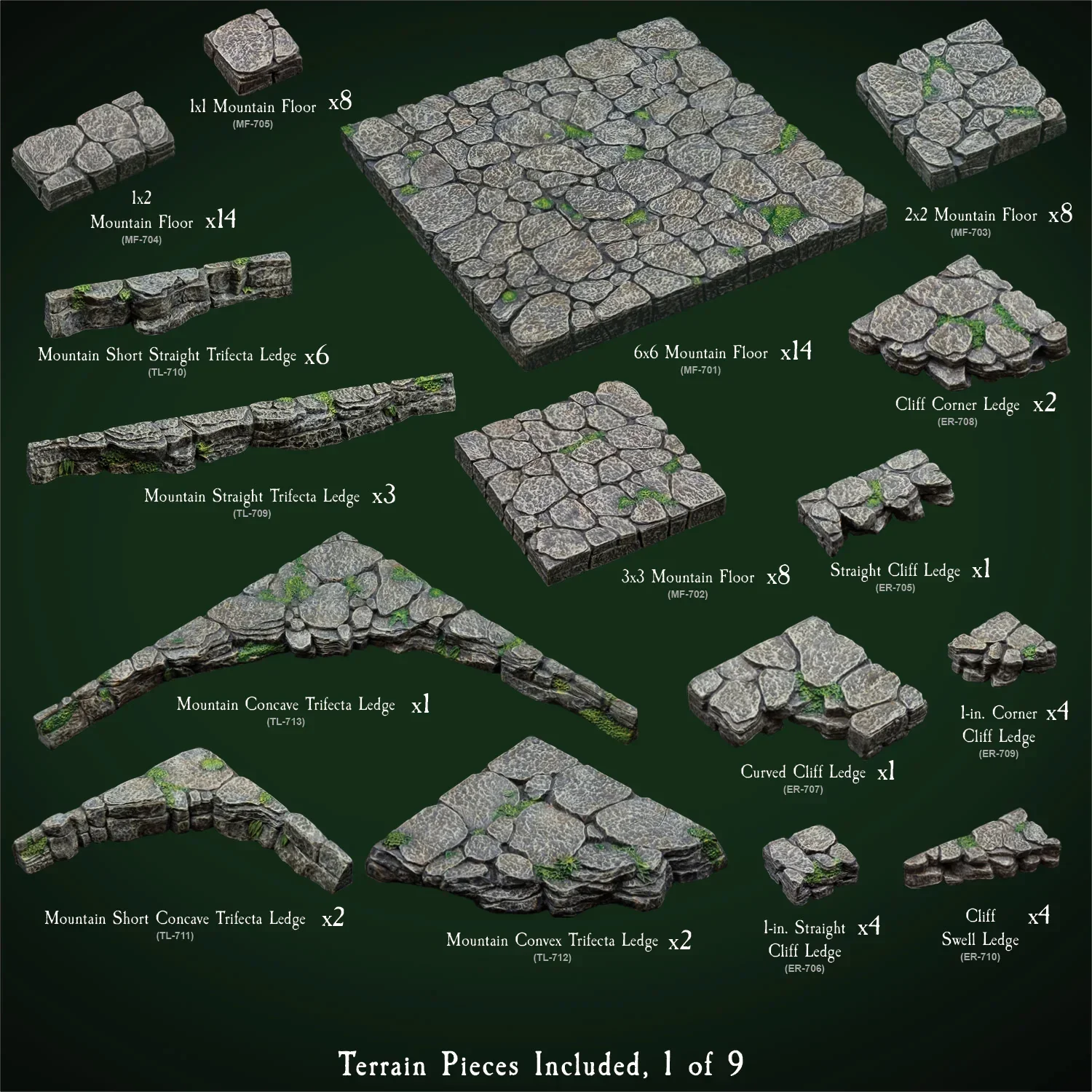 Mountain Mega Build - "Wyverstone Peak" (Unpainted) - Image 2
