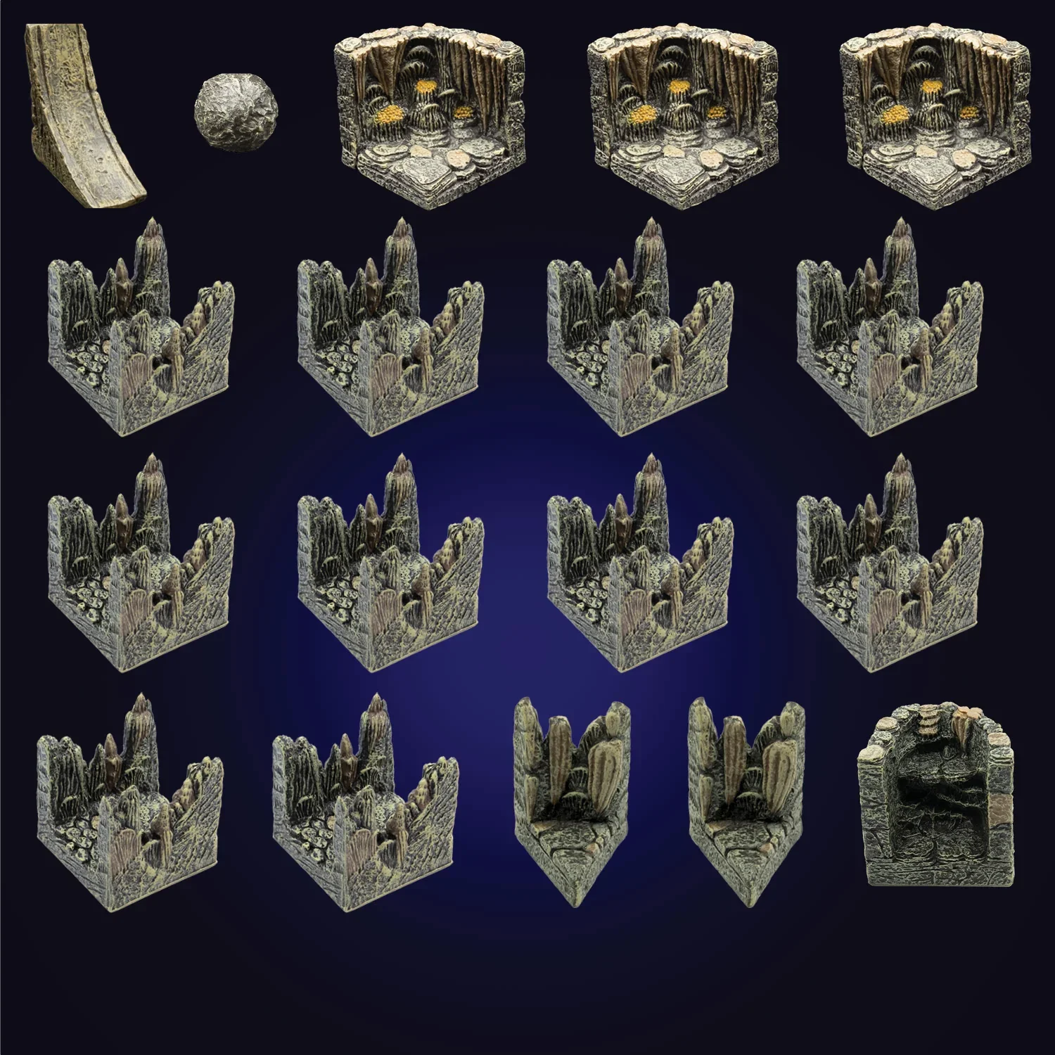 Narrow Cavern Passage Pack (Unpainted)