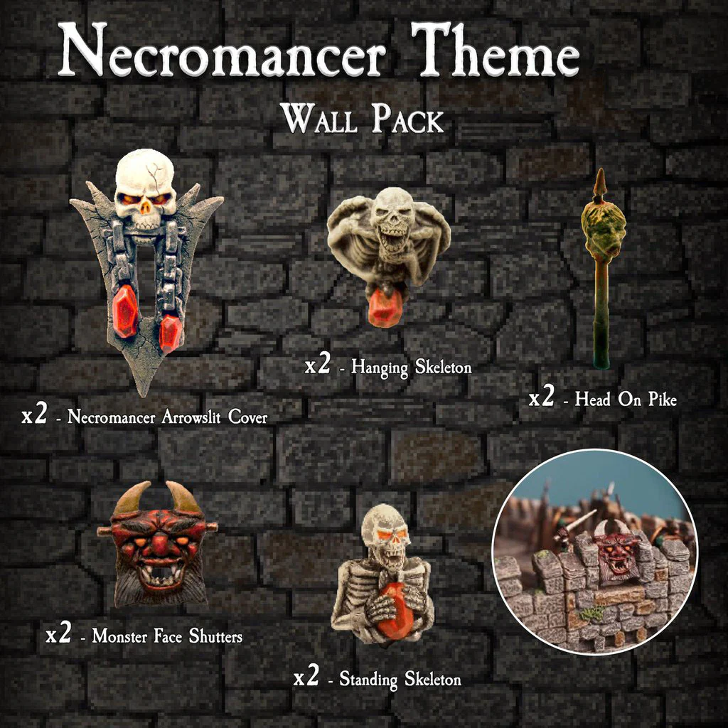 Necromancer Wall Pack (Painted)