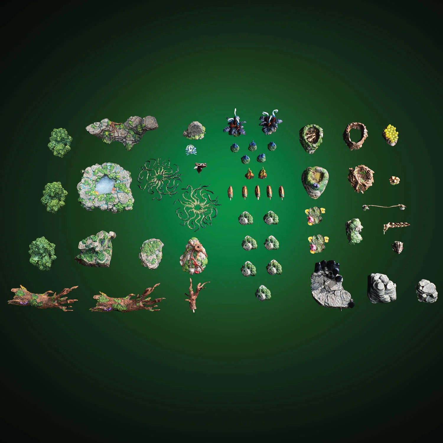 Plants & Traps Bundle (Painted)