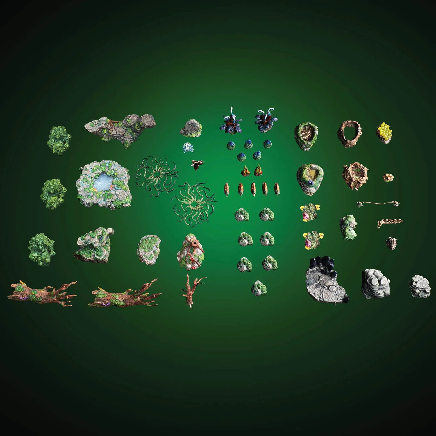 Plants & Traps Bundle (Unpainted)